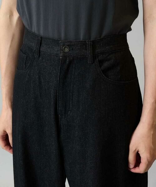 a.v.v / アー・ヴェ・ヴェ チノ・ワークパンツ | 【洗濯機で洗える】デニムバレルレッグイージーパンツ | 詳細24