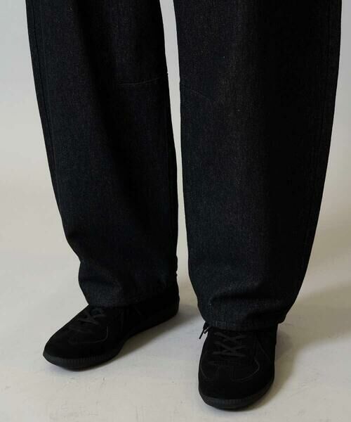 a.v.v / アー・ヴェ・ヴェ チノ・ワークパンツ | 【洗濯機で洗える】デニムバレルレッグイージーパンツ | 詳細26