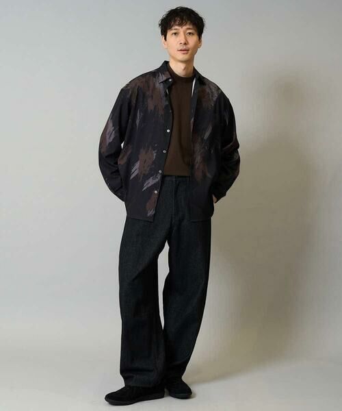 a.v.v / アー・ヴェ・ヴェ チノ・ワークパンツ | 【洗濯機で洗える】デニムバレルレッグイージーパンツ | 詳細6