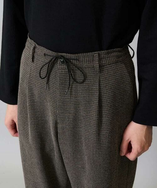 a.v.v / アー・ヴェ・ヴェ その他パンツ | 【イージーケア/シワになりにくい】ツイードストレッチワンタックワイドイージースラックス【洗濯機で洗える】 | 詳細23