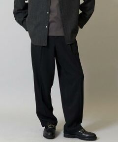 a.v.v / アー・ヴェ・ヴェ その他パンツ | ワンタックワイドイージースラックス　LANATEC【ストレッチ/洗濯機で洗える/イージーケア/毛玉になりにくい】