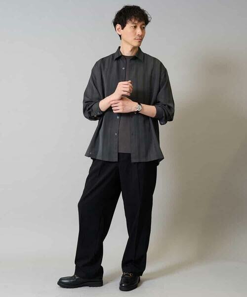 a.v.v / アー・ヴェ・ヴェ その他パンツ | ワンタックワイドイージースラックス　LANATEC【ストレッチ/洗濯機で洗える/イージーケア/毛玉になりにくい】 | 詳細11