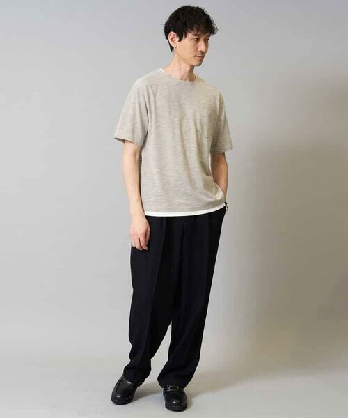 a.v.v / アー・ヴェ・ヴェ その他パンツ | ワンタックワイドイージースラックス　LANATEC【ストレッチ/洗濯機で洗える/イージーケア/毛玉になりにくい】 | 詳細14