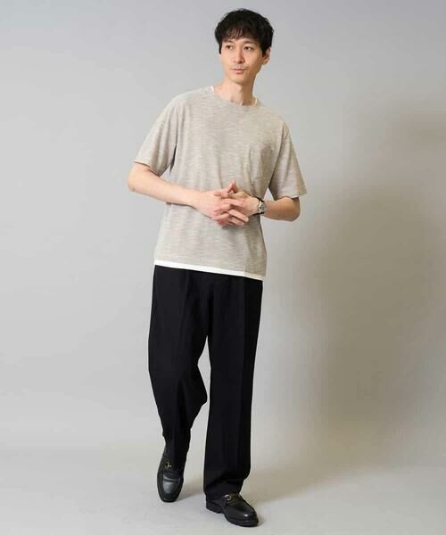 a.v.v / アー・ヴェ・ヴェ その他パンツ | ワンタックワイドイージースラックス　LANATEC【ストレッチ/洗濯機で洗える/イージーケア/毛玉になりにくい】 | 詳細16