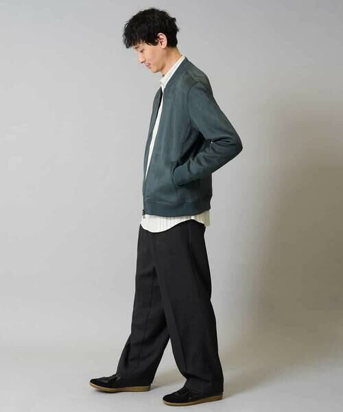 a.v.v / アー・ヴェ・ヴェ その他パンツ | ワンタックワイドイージースラックス　LANATEC【ストレッチ/洗濯機で洗える/イージーケア/毛玉になりにくい】 | 詳細4