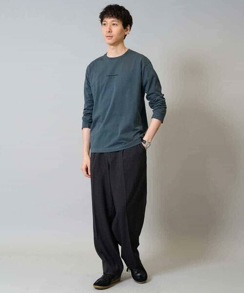 a.v.v / アー・ヴェ・ヴェ その他パンツ | ワンタックワイドイージースラックス　LANATEC【ストレッチ/洗濯機で洗える/イージーケア/毛玉になりにくい】 | 詳細5