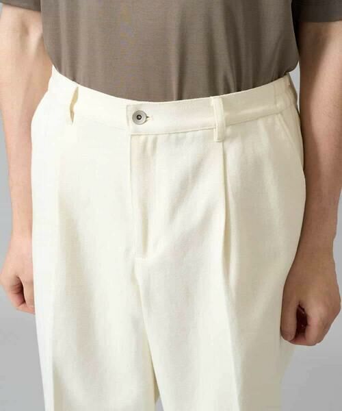 a.v.v / アー・ヴェ・ヴェ チノ・ワークパンツ | 【イージーケア/毛玉になりにくい】ワンタックワイドデニムスラックス【ストレッチ/洗濯機で洗える】 | 詳細12