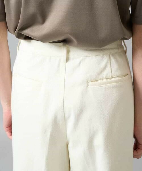 a.v.v / アー・ヴェ・ヴェ チノ・ワークパンツ | 【イージーケア/毛玉になりにくい】ワンタックワイドデニムスラックス【ストレッチ/洗濯機で洗える】 | 詳細14