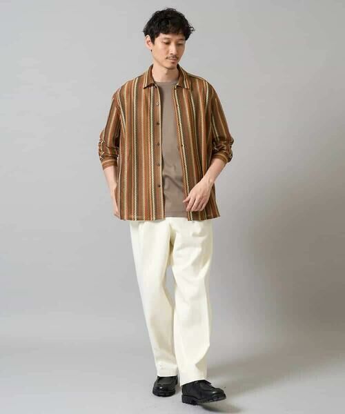 a.v.v / アー・ヴェ・ヴェ チノ・ワークパンツ | 【イージーケア/毛玉になりにくい】ワンタックワイドデニムスラックス【ストレッチ/洗濯機で洗える】 | 詳細6