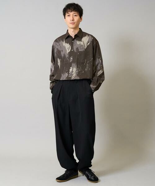 a.v.v / アー・ヴェ・ヴェ その他パンツ | 【イージーケア/毛玉になりにくい】オーバーパンツ LANATEC【洗濯機で洗える】 | 詳細10