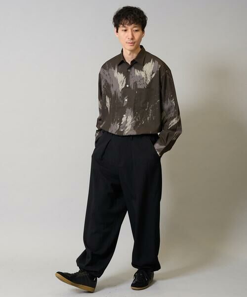 a.v.v / アー・ヴェ・ヴェ その他パンツ | 【イージーケア/毛玉になりにくい】オーバーパンツ LANATEC【洗濯機で洗える】 | 詳細11