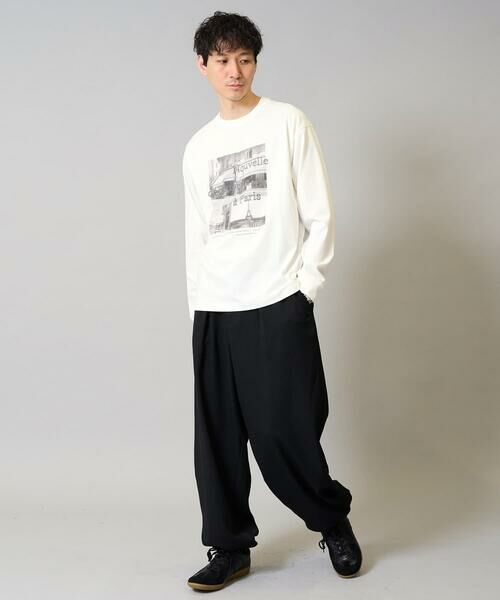 a.v.v / アー・ヴェ・ヴェ その他パンツ | 【イージーケア/毛玉になりにくい】オーバーパンツ LANATEC【洗濯機で洗える】 | 詳細14