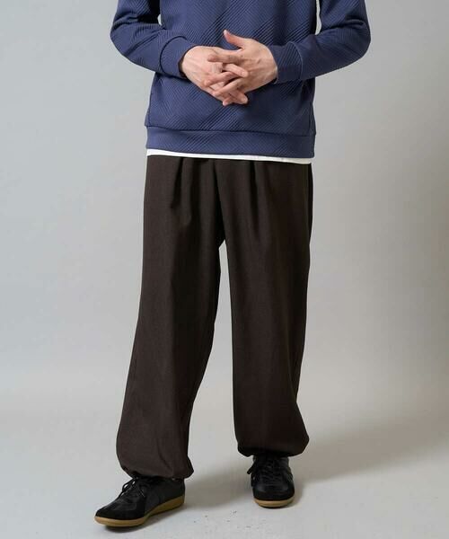 a.v.v / アー・ヴェ・ヴェ その他パンツ | 【イージーケア/毛玉になりにくい】オーバーパンツ LANATEC【洗濯機で洗える】 | 詳細16