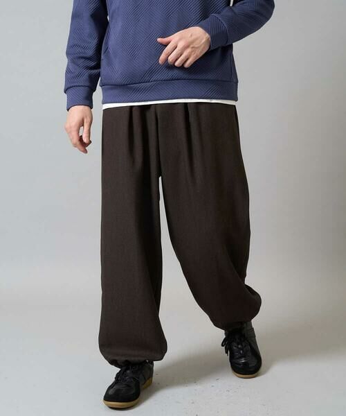 a.v.v / アー・ヴェ・ヴェ その他パンツ | 【イージーケア/毛玉になりにくい】オーバーパンツ LANATEC【洗濯機で洗える】 | 詳細17