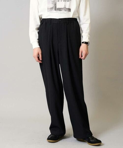 a.v.v / アー・ヴェ・ヴェ その他パンツ | 【イージーケア/毛玉になりにくい】オーバーパンツ LANATEC【洗濯機で洗える】 | 詳細20