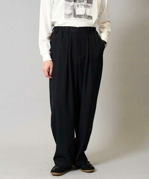 a.v.v / アー・ヴェ・ヴェ その他パンツ | 【イージーケア/毛玉になりにくい】オーバーパンツ LANATEC【洗濯機で洗える】 | 詳細21