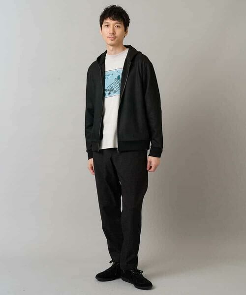 a.v.v / アー・ヴェ・ヴェ チノ・ワークパンツ | 【イージーケア】デニムライクストレッチ裏起毛テーパードパンツ【洗濯機で洗える】〈ON/OFF SERIES〉 | 詳細10