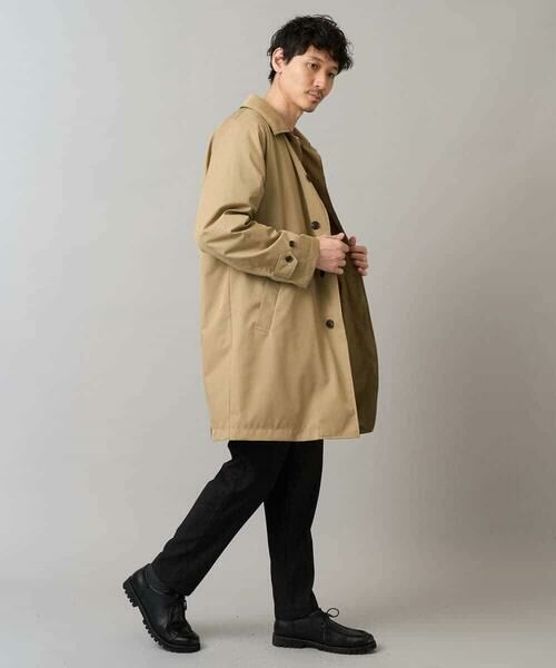 a.v.v / アー・ヴェ・ヴェ チノ・ワークパンツ | 【イージーケア】デニムライクストレッチ裏起毛テーパードパンツ【洗濯機で洗える】〈ON/OFF SERIES〉 | 詳細16