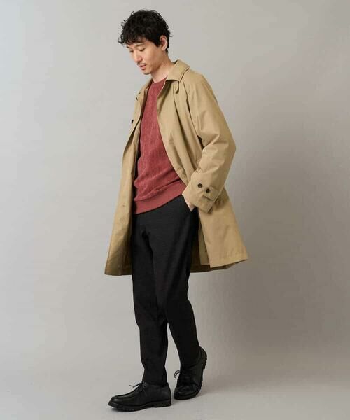 a.v.v / アー・ヴェ・ヴェ チノ・ワークパンツ | 【イージーケア】デニムライクストレッチ裏起毛テーパードパンツ【洗濯機で洗える】〈ON/OFF SERIES〉 | 詳細17