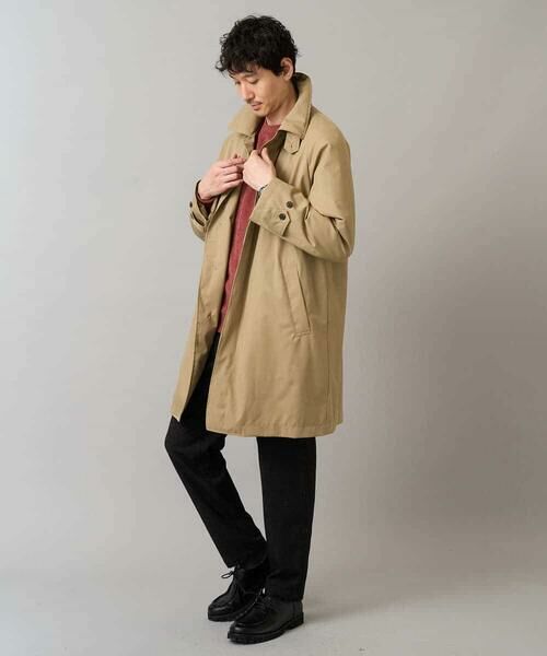 a.v.v / アー・ヴェ・ヴェ チノ・ワークパンツ | 【イージーケア】デニムライクストレッチ裏起毛テーパードパンツ【洗濯機で洗える】〈ON/OFF SERIES〉 | 詳細18