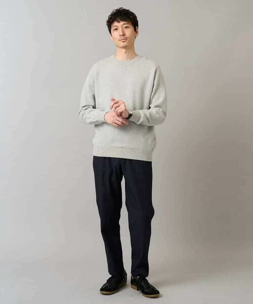 a.v.v / アー・ヴェ・ヴェ チノ・ワークパンツ | 【イージーケア】デニムライクストレッチ裏起毛テーパードパンツ【洗濯機で洗える】〈ON/OFF SERIES〉 | 詳細2