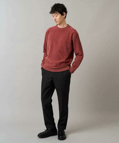 a.v.v / アー・ヴェ・ヴェ チノ・ワークパンツ | 【イージーケア】デニムライクストレッチ裏起毛テーパードパンツ【洗濯機で洗える】〈ON/OFF SERIES〉 | 詳細22