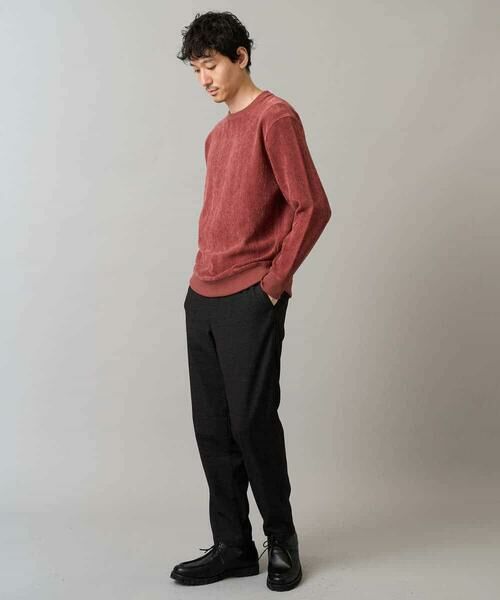 a.v.v / アー・ヴェ・ヴェ チノ・ワークパンツ | 【イージーケア】デニムライクストレッチ裏起毛テーパードパンツ【洗濯機で洗える】〈ON/OFF SERIES〉 | 詳細23