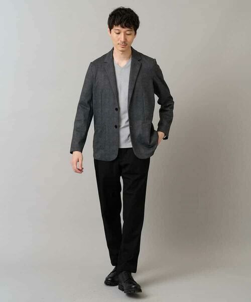 a.v.v / アー・ヴェ・ヴェ チノ・ワークパンツ | 【イージーケア】デニムライクストレッチ裏起毛テーパードパンツ【洗濯機で洗える】〈ON/OFF SERIES〉 | 詳細24