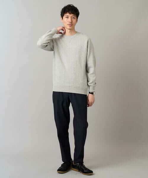 a.v.v / アー・ヴェ・ヴェ チノ・ワークパンツ | 【イージーケア】デニムライクストレッチ裏起毛テーパードパンツ【洗濯機で洗える】〈ON/OFF SERIES〉 | 詳細3