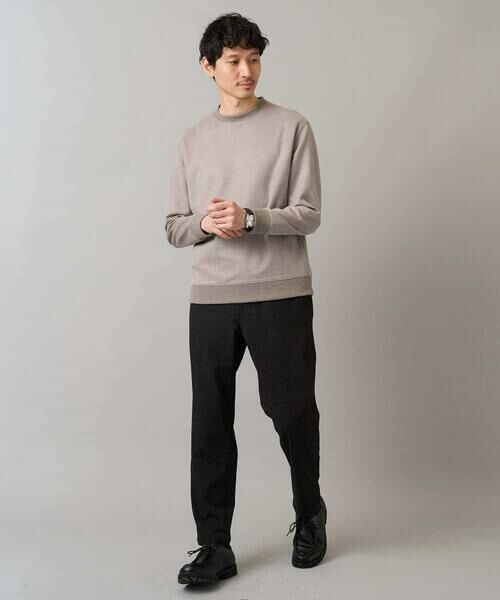 a.v.v / アー・ヴェ・ヴェ チノ・ワークパンツ | 【イージーケア】デニムライクストレッチ裏起毛テーパードパンツ【洗濯機で洗える】〈ON/OFF SERIES〉 | 詳細7