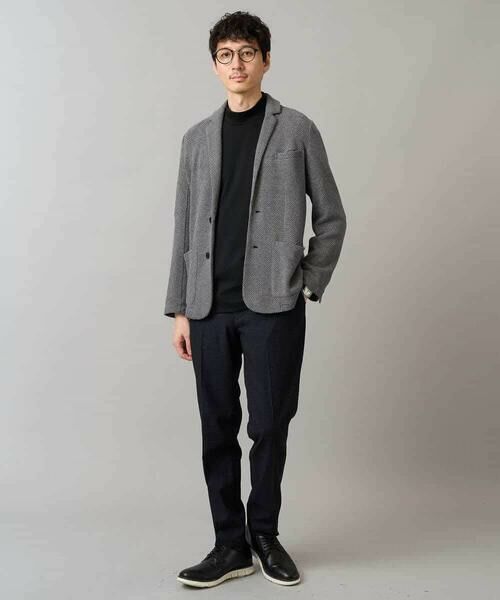 a.v.v / アー・ヴェ・ヴェ チノ・ワークパンツ | デニムライクストレッチ裏起毛スラックス【イージーケア/洗濯機で洗える】〈ON/OFF SERIES〉 | 詳細15