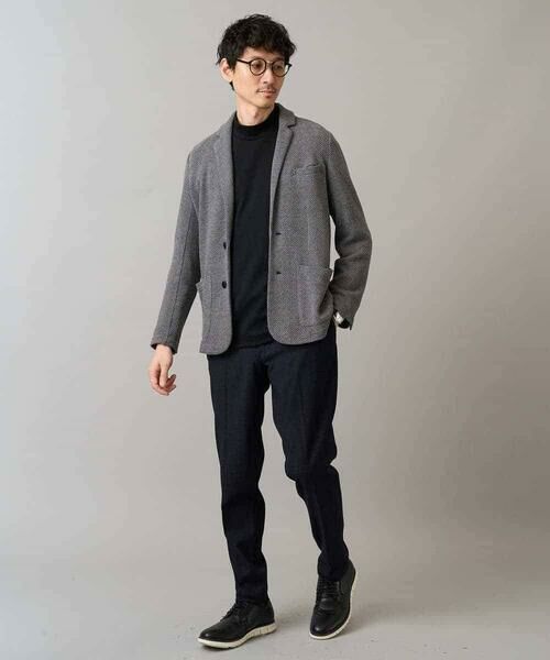 a.v.v / アー・ヴェ・ヴェ チノ・ワークパンツ | デニムライクストレッチ裏起毛スラックス【イージーケア/洗濯機で洗える】〈ON/OFF SERIES〉 | 詳細17