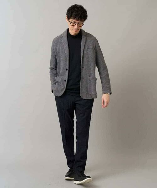 a.v.v / アー・ヴェ・ヴェ チノ・ワークパンツ | デニムライクストレッチ裏起毛スラックス【イージーケア/洗濯機で洗える】〈ON/OFF SERIES〉 | 詳細18