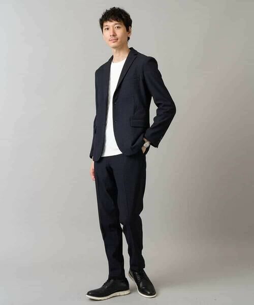 a.v.v / アー・ヴェ・ヴェ チノ・ワークパンツ | デニムライクストレッチ裏起毛スラックス【イージーケア/洗濯機で洗える】〈ON/OFF SERIES〉 | 詳細19