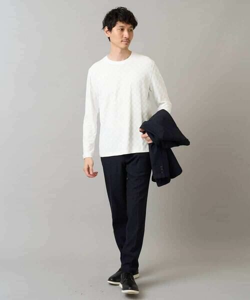 a.v.v / アー・ヴェ・ヴェ チノ・ワークパンツ | デニムライクストレッチ裏起毛スラックス【イージーケア/洗濯機で洗える】〈ON/OFF SERIES〉 | 詳細27