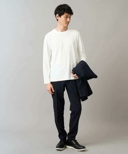 a.v.v / アー・ヴェ・ヴェ チノ・ワークパンツ | デニムライクストレッチ裏起毛スラックス【イージーケア/洗濯機で洗える】〈ON/OFF SERIES〉 | 詳細29