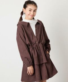 a.v.v / アー・ヴェ・ヴェ シャツ・ブラウス | 【セットアップ可能】[120-160]ブライトコールレイヤードフウブラウス