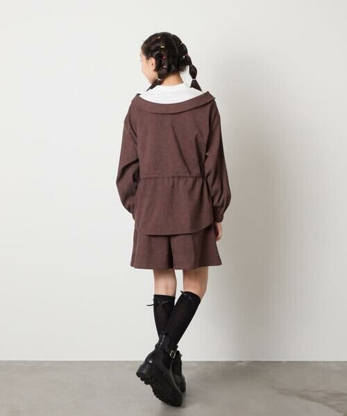 a.v.v / アー・ヴェ・ヴェ シャツ・ブラウス | 【セットアップ可能】[120-160]ブライトコールレイヤードフウブラウス | 詳細21