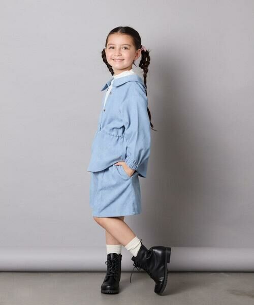 a.v.v / アー・ヴェ・ヴェ シャツ・ブラウス | 【セットアップ可能】[120-160]ブライトコールレイヤードフウブラウス | 詳細7