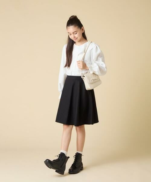 a.v.v / アー・ヴェ・ヴェ シャツ・ブラウス | [130-160]フリルカラーブラウス | 詳細14