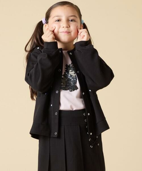 a.v.v / アー・ヴェ・ヴェ カーディガン・ボレロ | [130-160]ハート刺繍カーディガン | 詳細14