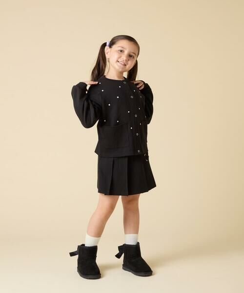 a.v.v / アー・ヴェ・ヴェ カーディガン・ボレロ | [130-160]ハート刺繍カーディガン | 詳細17