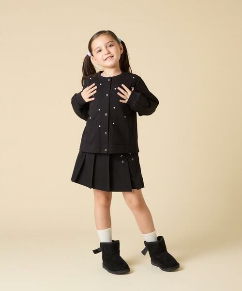 a.v.v / アー・ヴェ・ヴェ カーディガン・ボレロ | [130-160]ハート刺繍カーディガン | 詳細18