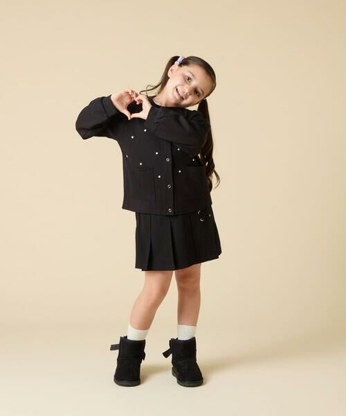 a.v.v / アー・ヴェ・ヴェ カーディガン・ボレロ | [130-160]ハート刺繍カーディガン | 詳細20