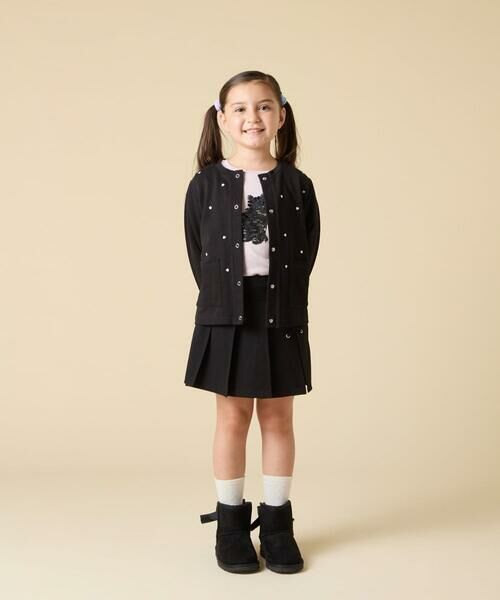 a.v.v / アー・ヴェ・ヴェ カーディガン・ボレロ | [130-160]ハート刺繍カーディガン | 詳細24