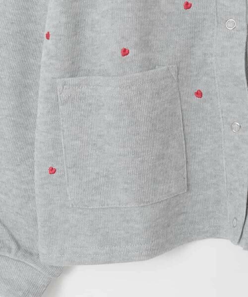 a.v.v / アー・ヴェ・ヴェ カーディガン・ボレロ | [130-160]ハート刺繍カーディガン | 詳細30