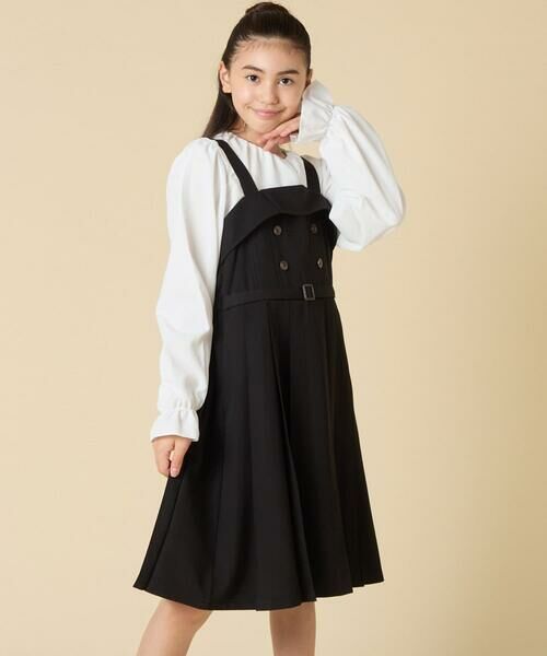 a.v.v / アー・ヴェ・ヴェ ロング・マキシ丈スカート | [130-160]プリーツベアジャンスカ | 詳細15