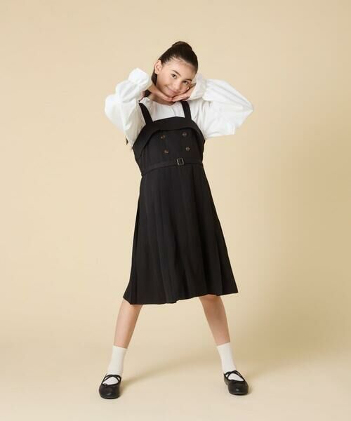 a.v.v / アー・ヴェ・ヴェ ロング・マキシ丈スカート | [130-160]プリーツベアジャンスカ | 詳細18