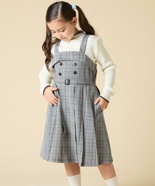 a.v.v / アー・ヴェ・ヴェ ロング・マキシ丈スカート | [130-160]プリーツベアジャンスカ | 詳細2