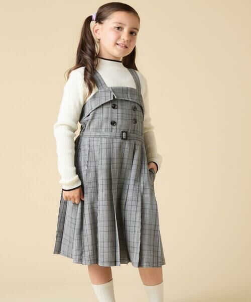 a.v.v / アー・ヴェ・ヴェ ロング・マキシ丈スカート | [130-160]プリーツベアジャンスカ | 詳細3